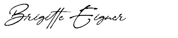 Brigitte Eigner字体