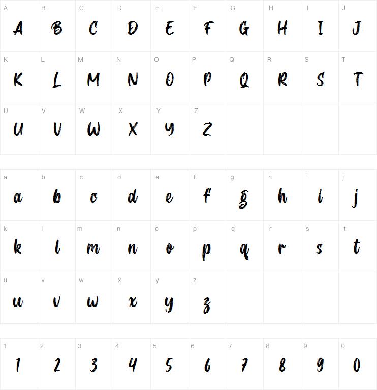 Brimington字体