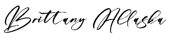 Brittany Allaska字体