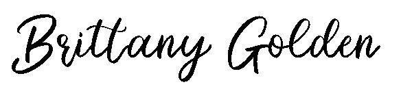 Brittany Golden字体