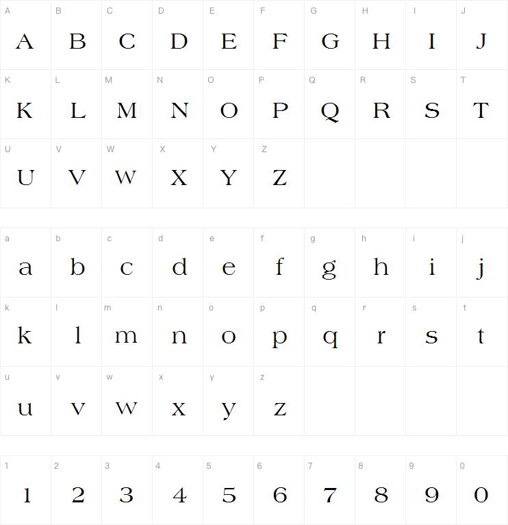 Broadsheet LDO字体