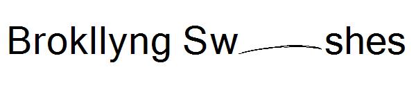 Brokllyng Swashes字体