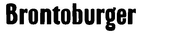 Brontoburger字体