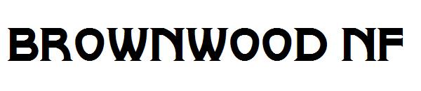 Brownwood NF字体