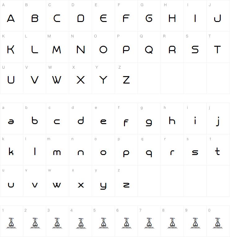 BROYCE字体