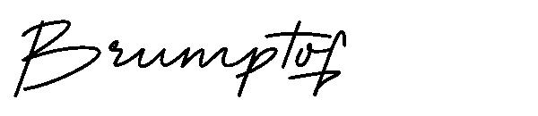 Brumptof字体