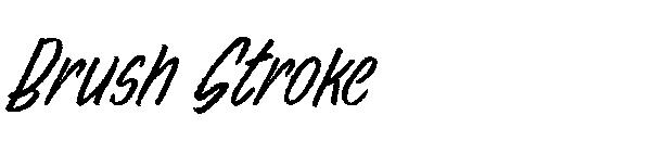 Brush Stroke字体