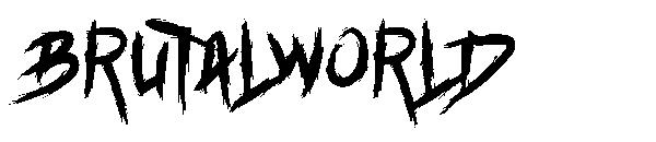 Brutalworld字体
