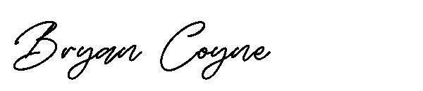 Bryan Coyne字体