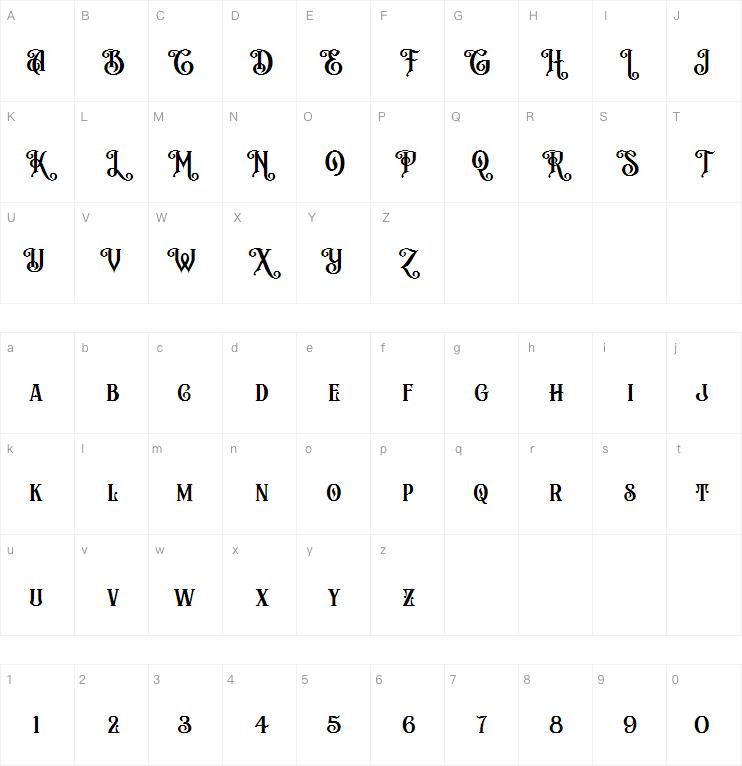 BTX Archibold Royal字体