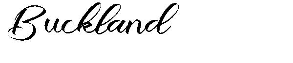 Buckland字体