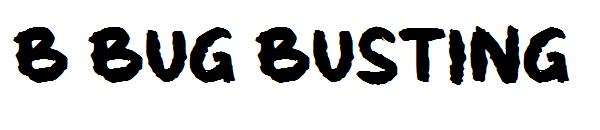 b Bug Busting字体