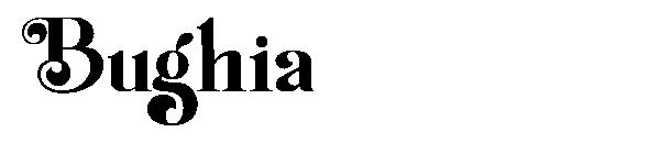 Bughia字体