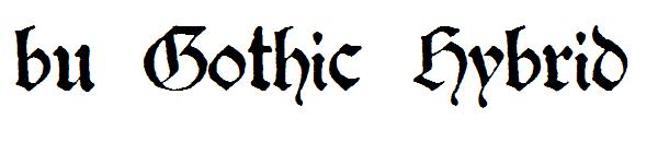bu Gothic Hybrid字体