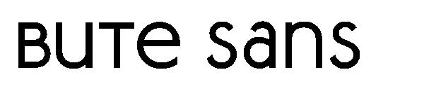 Bute Sans字体