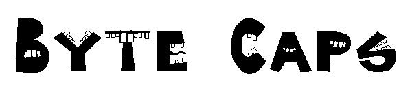 Byte Caps字体