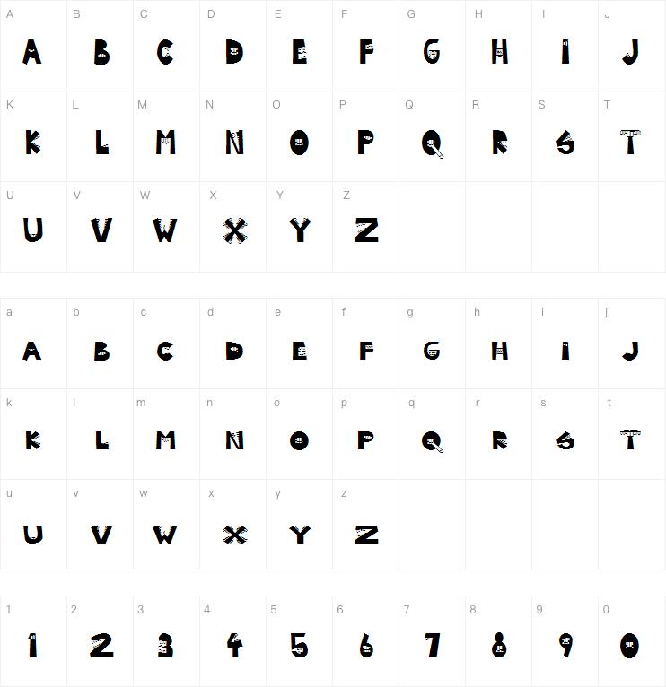 Byte Caps字体