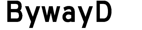 BywayD字体