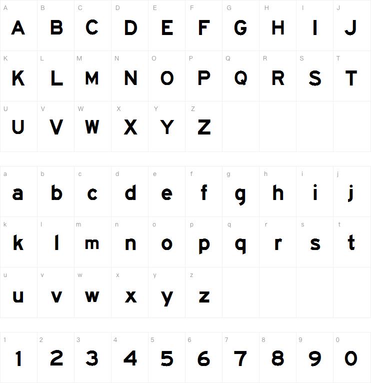 BywayEModified字体