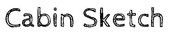 Cabin Sketch字体