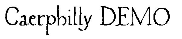 Caerphilly DEMO字体