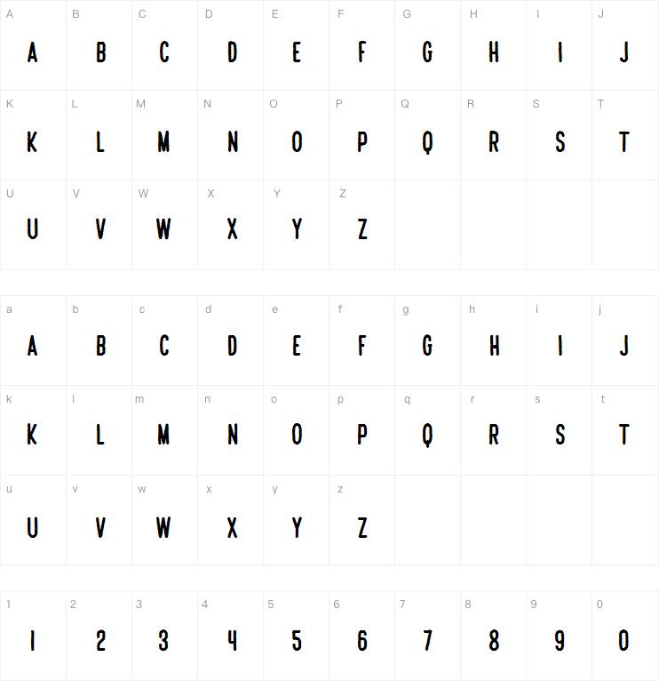 Café Françoise字体