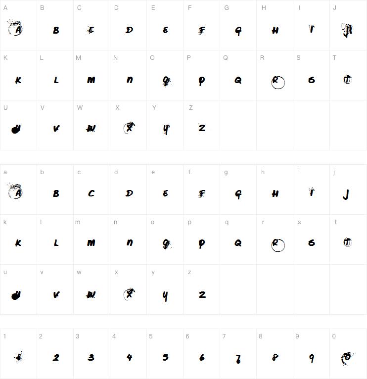 Caffeine Blackout字体