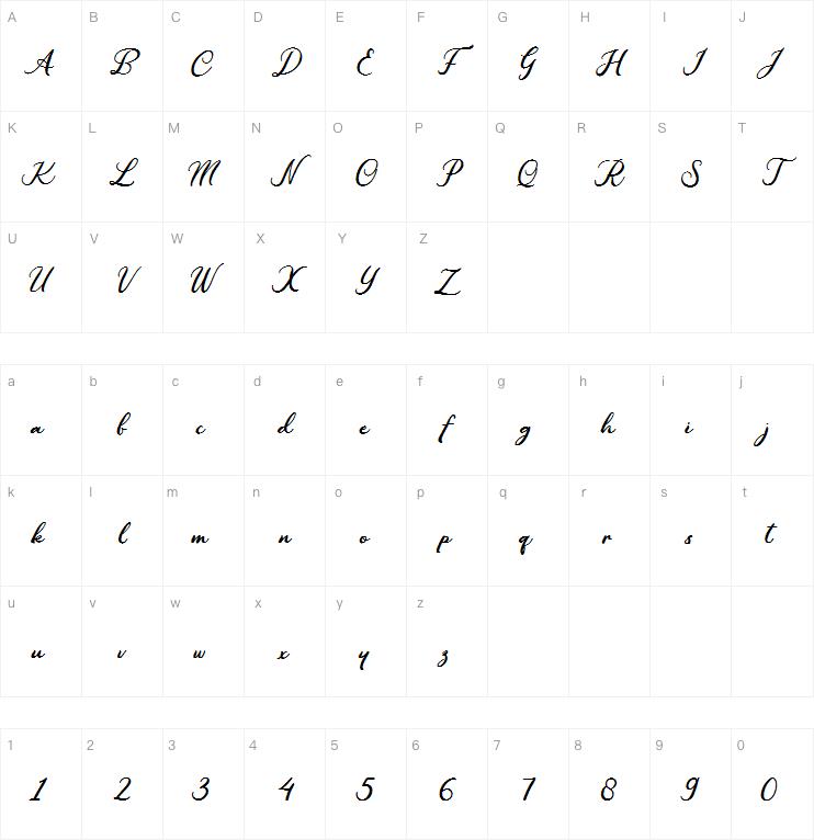 Californian Beach字体