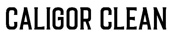 Caligor Clean字体