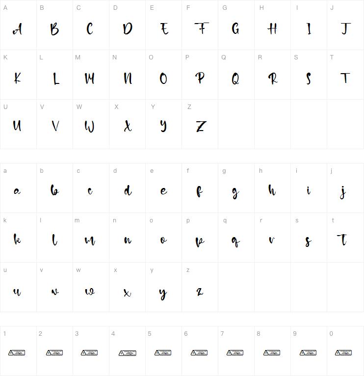 Calla Lilly字体