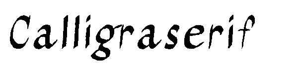 Calligraserif