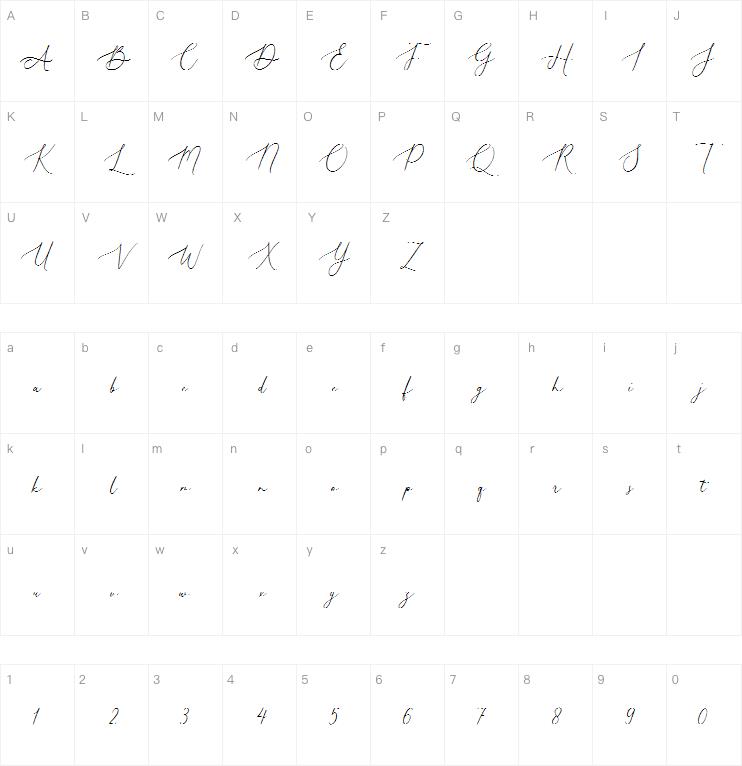 Calligrathink字体
