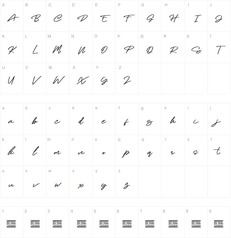 Calling Loves字体