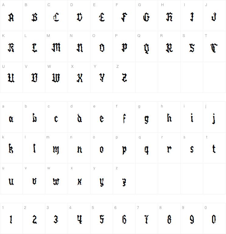 c Camat Eselon III字体