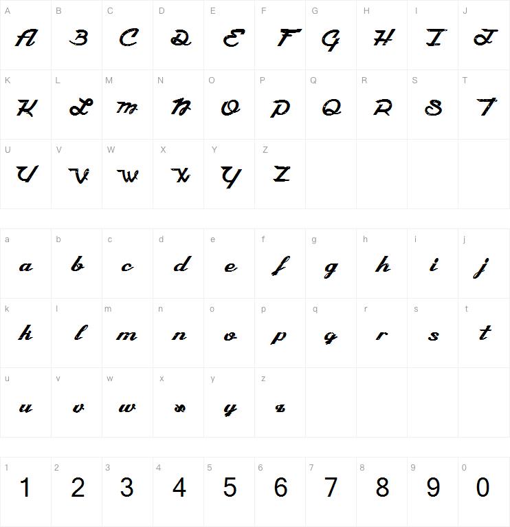 Camélia字体