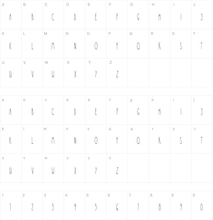 Cami Rae limited字体