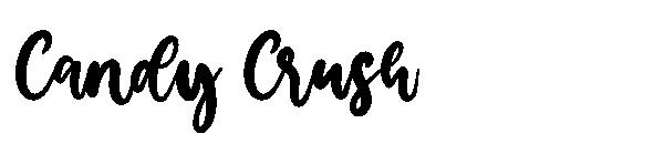 Candy Crush字体