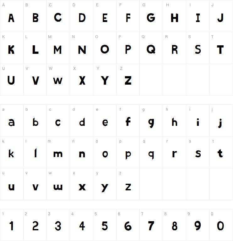 Candy Highway Nova字体