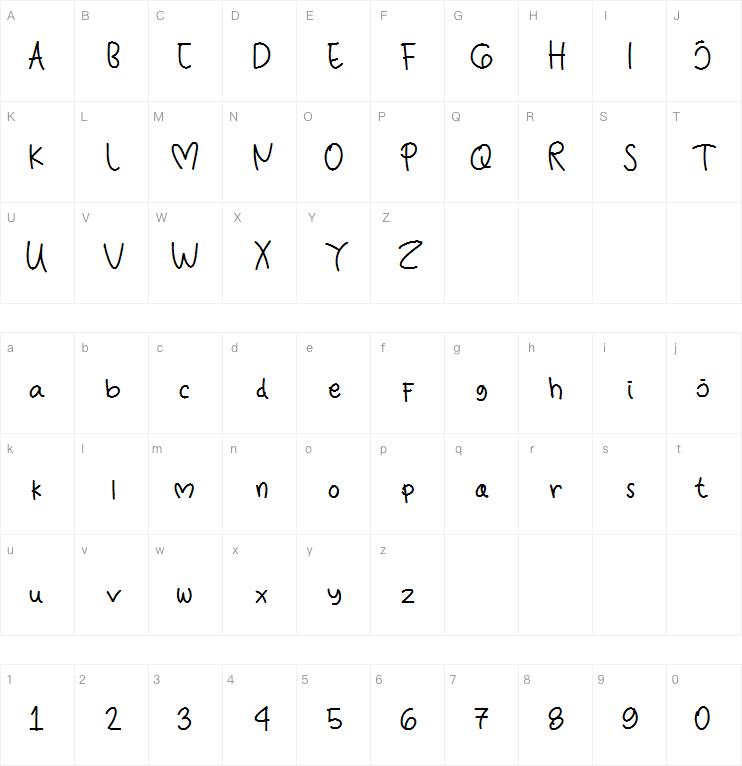 Candylite字体