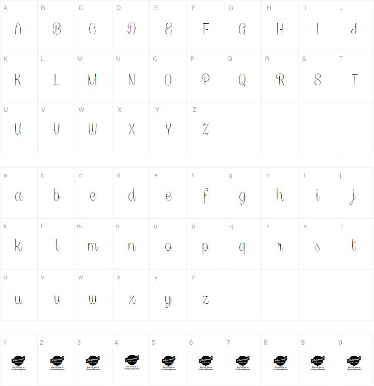Caneletter Script字体