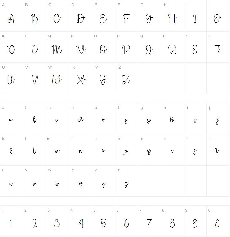 Cangeline字体