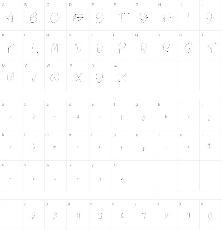 Canonatia字体