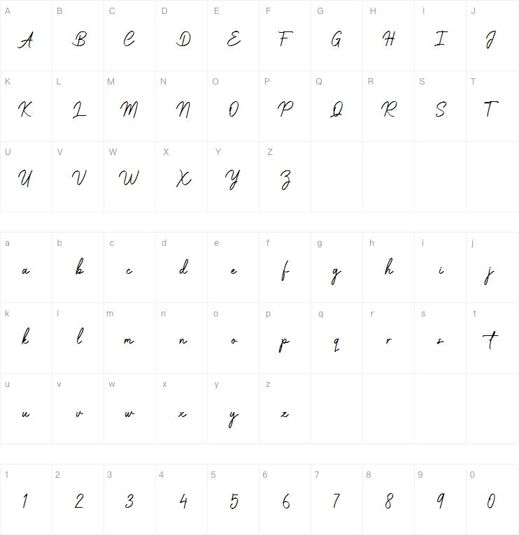 Capetown Signature字体