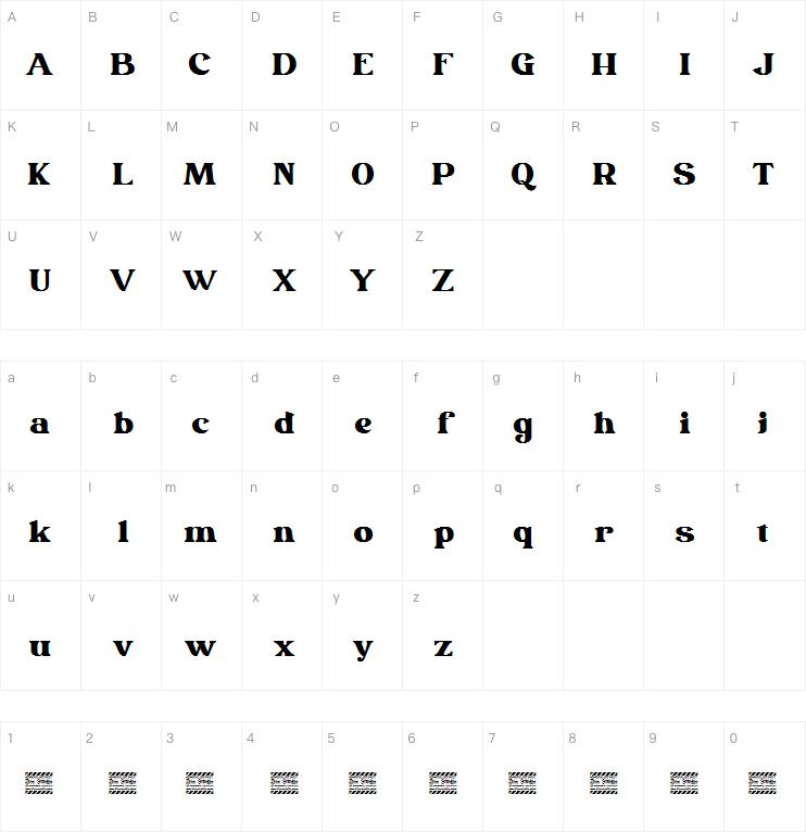 Carade字体