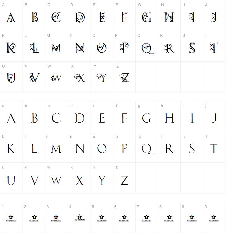 CARIBBEAN TOOL字体