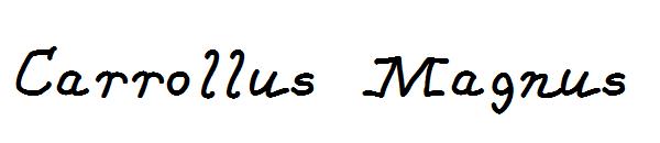 Carrollus Magnus字体