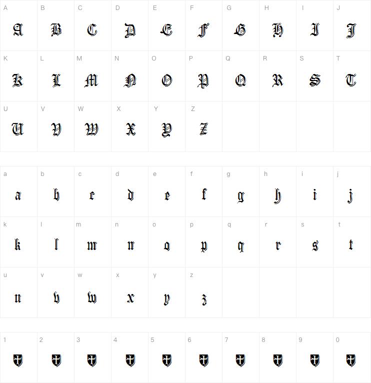 Carta Magna Line字体
