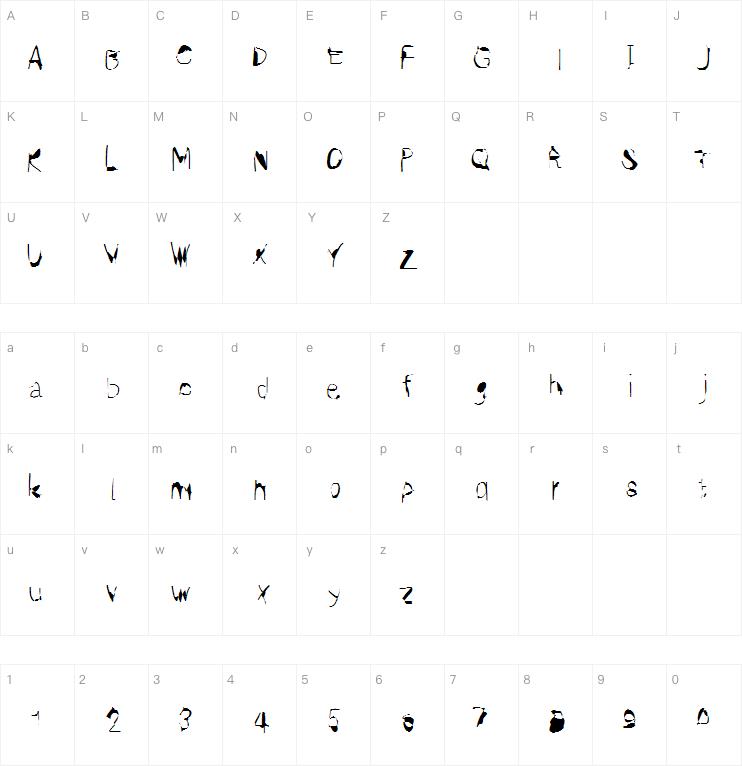 CarWash字体