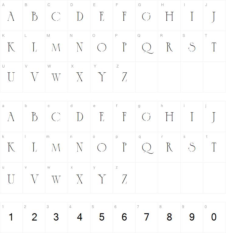 Caseopia字体