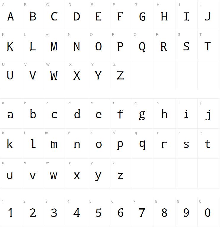 Castle of Dark字体